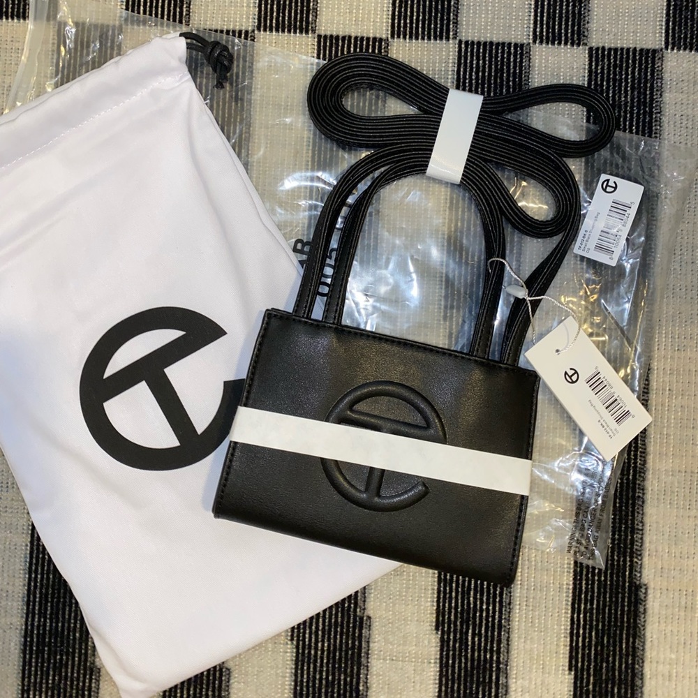 Telfar Small Shopping Bag - Black NWT